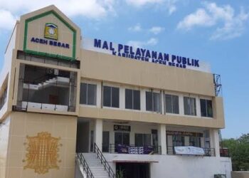 Gedung Mal Pelayanan Publik (MPP) Lambaro, Kecamatan Ingin Jaya.