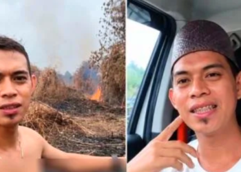 Anggota DPRD Kabupaten Mempawah Choirussaib saat berada di lokasi kebun kelapa sawit yang terbakar FOTO Ist KETIKKABARcom Anggota DPRD Kabupaten Mempawah Choirussaib saat berada di lokasi kebun kelapa sawit yang terbakar FOTO Ist