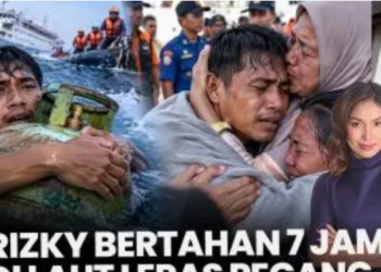 Rizky Afriansyah salah seorang korban selamat dalam musibah tenggelamnya KM Virgo Transport 8 FOTO Tangkap Layar KETIKKABARcom Rizky Afriansyah salah seorang korban selamat dalam musibah tenggelamnya KM Virgo Transport 8 FOTO Tangkap Layar