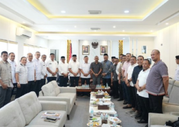 DPRA Terima Silaturahmi Wagub Aceh Bersama Plt Sekda dan SKPA, Bahas Pertanggungjawaban APBA 2025. (Doc. Humas).