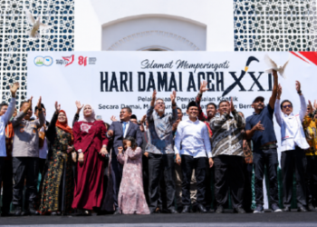 Ketua Dewan Perwakilan Rakyat Aceh DPRA Zulfadhli menghadiri di sela sela persiapan peringatan Hari Damai Aceh di Banda Aceh Kamis 1482026 Doc Humas