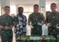 Lima Anggota OPM Perbatasan Papua PNG Kembali ke NKRI dan Serahkan Tiga Senjata Api Doc Ist