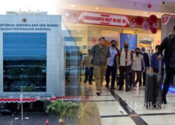 Tim penyidik lembaga antirasuah secara resmi mendatangi dan menggeledah sejumlah ruang strategis di lingkungan kantor Kementerian Agraria dan Tata Ruang/Badan Pertanahan Nasional (ATR/BPN), Kamis (17/9/2026).