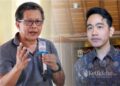 Pengamat politik Rocky Gerung Kiri dan Wakil Presiden Gibran Rakabuming Raka Kanan FOTO Kolase KETIKKABARcomKOMPAS