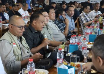Kapolda Aceh Irjen Pol. Ruddi Setiawan memaparkan berbagai langkah dan akselerasi strategis yang dijalankan oleh jajaran Kepolisian Republik Indonesia dalam menghadapi serta menangani bencana hidrometeorologi di Aceh