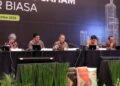 Jajaran Dewan Komisaris dan Direksi Perseroan mengikuti Rapat RUPSLB PT Solusi Bangun Indonesia Tbk yang dilaksanakan di Ra Suites Simatupang Jumat 25 September 2026 Foto PT Solusi Bangun Indonesia