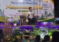 Ratusan warga Desa Lubok Batee Kecamatan Ingin Jaya Kabupaten Aceh Besar menghadiri peringatan Maulid Nabi Muhammad SAW 1448 Hijriah2026 Masehi yang diselenggarakan oleh Majelis Dakwah Islamiah di gampong setempat pada Senin 2892026