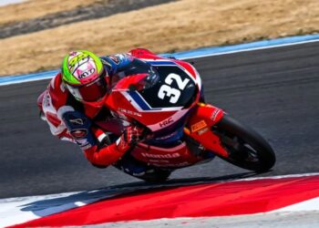 Kiandra Ramadhipa Raih Runner Up Sengit di Race 1 Moto3 Junior Aragon 2026 Doc ANTARAHO PT AHM