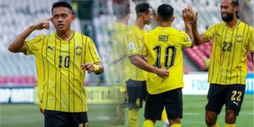 Timnas Malaysia mengamankan kemenangan telak 3 0 atas Bangladesh dalam laga fase grup FIFA ASEAN Cup 2026 yang Berlangsung di Stadion Utama Gelora Bung Karno Jumat 2592026 FOTO malaysia nt