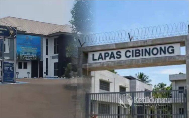 Lembaga Pemasyarakatan Lapas Kelas IIA Cibinong Jawa Barat Doc Kolase KETIKKABARcomTangkap Layar Medsos KETIKKABARcom Lembaga Pemasyarakatan Lapas Kelas IIA Cibinong Jawa Barat Doc Kolase KETIKKABARcomTangkap Layar Medsos