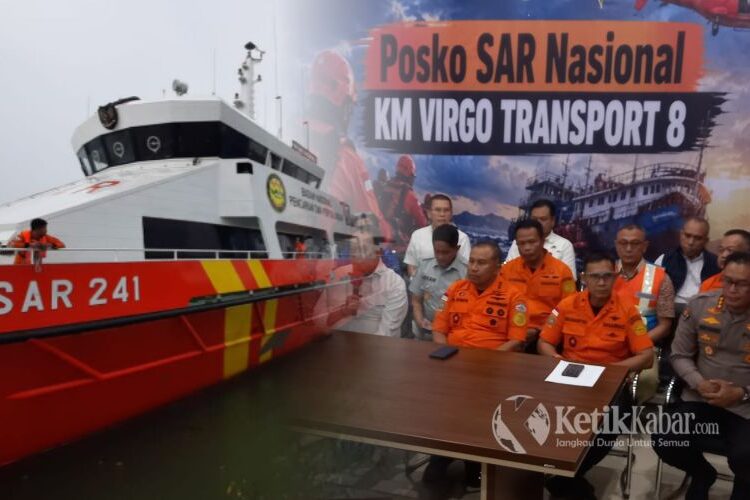 83 Penumpang KM Virgo Transport 8 Masih Hilang Basarnas Teruskan Operasi Pencarian Doc Kolase KETIKKABARcomBasarnas