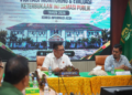 Kejati Aceh jalani visitasi Monev Keterbukaan Informasi Publik oleh KIA usai lolos passing grade SAQ untuk bidik predikat Informatif pada Rabu 3092026