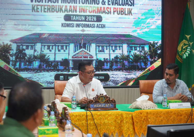 Kejati Aceh jalani visitasi Monev Keterbukaan Informasi Publik oleh KIA usai lolos passing grade SAQ untuk bidik predikat Informatif pada Rabu 3092026 KETIKKABARcom Kejati Aceh jalani visitasi Monev Keterbukaan Informasi Publik oleh KIA usai lolos passing grade SAQ untuk bidik predikat Informatif pada Rabu 3092026