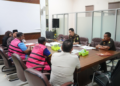 Kejati Aceh menyerahkan dua tersangka beserta barang bukti perkara dugaan korupsi pengadaan tanah pembangunan Daerah Irigasi Sigulai Kecamatan Simeulue Barat Kabupaten Simeulue kepada Penuntut Umum Kejaksaan Negeri Simeulue Rabu 7 Oktober 2026FOTO Kejati Aceh