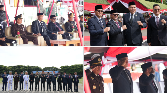 Ketua Komisi VII Dewan Perwakilan Rakyat Aceh DPRA Ilmiza Saaduddin Jamal menghadiri upacara peringatan Hari Ulang Tahun HUT ke81 Tentara Nasional Indonesia TNI di Lapangan Blang Padang Kota Banda Aceh Senin 5102026 FOTO Humas DPRA KETIKKABARcom Ketua Komisi VII Dewan Perwakilan Rakyat Aceh DPRA Ilmiza Saaduddin Jamal menghadiri upacara peringatan Hari Ulang Tahun HUT ke 81 Tentara Nasional Indonesia TNI di Lapangan Blang Padang Kota Banda Aceh Senin 5102026 FOTO Humas DPRA