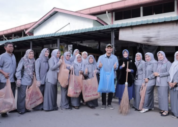 Pemerintah Kota Banda Aceh bersama unsur Forum Koordinasi Pimpinan Daerah Forkopimda melaksanakan gotong royong bersama di sejumlah titik di Kota Banda Aceh Jumat 02102026 FOTO Ist KETIKKABARcom Pemerintah Kota Banda Aceh bersama unsur Forum Koordinasi Pimpinan Daerah Forkopimda melaksanakan gotong royong bersama di sejumlah titik di Kota Banda Aceh Jumat 02102026 FOTO Ist