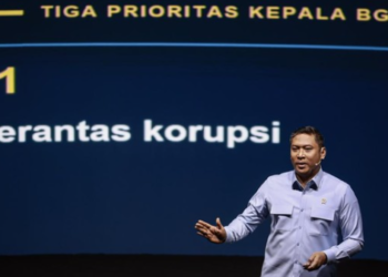 BGN resmi membatasi dana operasional dapur program Makan Bergizi Gratis (MBG) maksimal Rp3.000 per porsi./FOTO: ANTARA