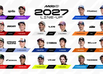 Susunan pembalap MotoGP 2027. FOTO: MotoGP.