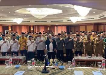 Detasemen Khusus 88 Anti Teror (Densus 88 AT) Polri melalui Satuan Tugas Wilayah (Satgaswil) Banten menggelar program transformasi ideologi bertajuk "Jalan Menuju Wasathiyah" di Aula Le Dian Hotel & Cottages, Kota Serang, Banten, Selasa (29/9/2026).