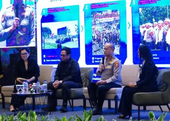 Divisi Hubungan Masyarakat (Divhumas) Polri menggelar Dialog Penguatan Internal Polri ke-3 Tahun 2026 bertajuk “Mengawal Aspirasi, Menangkal Disinformasi: Penguatan Literasi Informasi dalam Mewujudkan Penyampaian Pendapat di Muka Umum yang Aman dan Demokratis” di Jakarta Selatan, Selasa (29/9/2026).
