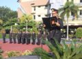 Kapolda Aceh Irjen Pol Ruddi Setiawan bertindak sebagai inspektur upacara dalam peringatan Hari Kesaktian Pancasila yang khidmat di Markas Kepolisian Daerah Mapolda Aceh Banda Aceh Kamis 1 Oktober 2026 Doc Humas