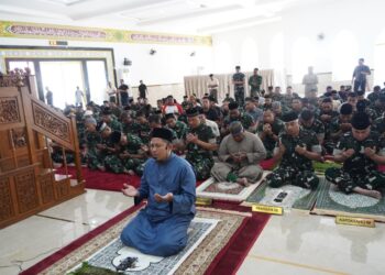 Kodam IM menggelar doa bersama di Masjid Babul Mawaddah Makodam IM Banda Aceh Kamis 1102026 siang KETIKKABARcom Kodam IM menggelar doa bersama di Masjid Babul Mawaddah Makodam IM Banda Aceh Kamis 1102026 siang