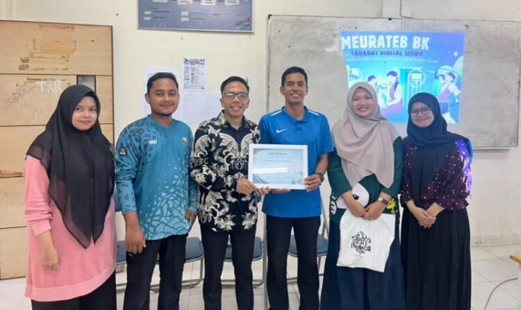 Mahasiswa PPG BK USK Luncurkan Aplikasi MEURATEB Revolusi Layanan Konseling Berbasis Digital di Sekolah FOTO Ist