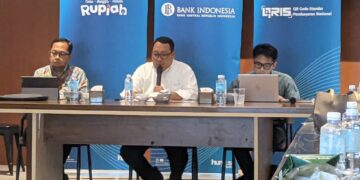 Kepala Perwakilan Bank Indonesia Provinsi Aceh Agus Chusaini Tengah sedang memaparkan terkait kegiatan Meuseuraya Festival 2026 dalam kegiatan Bincang Bareng Media BBM di Banda Aceh Senin 5102026 FOTO KETIKKABARcomMirja