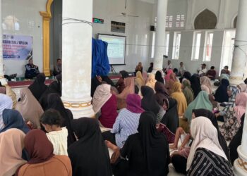 Dinas Sosial Aceh Besar sosialisasi implementasi Data Tunggal Sosial dan Ekonomi Nasional DTSEN dan Pemutakhiran Data di Gampong Reuloh Kecamatan Ingin Jaya Kabupaten Aceh Besar Jumat 9102026 FOTO MC ACEH BESAR