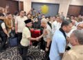 Wakapolda Aceh Sambut Kedatangan Ketua Umum DPN HKTIKepala BGN di Bandara Sultan Iskandar Muda Aceh Besar Selasa 13102026FOTO Istimewa