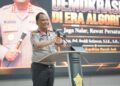 Kapolda Aceh saat mengisi Kuliah Umum Gelora Kebangsaan X yang digelar Himpunan Mahasiswa Pendidikan Pancasila dan Kewarganegaraan Himadikwara di Auditorium FKIP Universitas Syiah Kuala USK Kota Banda Aceh Kamis 15102026 FOTO Ist