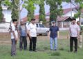 Wakil Bupati Aceh Besar Drs H Syukri A Jalil meninjau persiapan lokasi pelaksanaan MTQ ke 35 tingkat Kabupaten Aceh Besar di Kecamatan Kuta Baro Sabtu 17102026 FOTO PROKOPIM PEMKAB ACEH BESAR