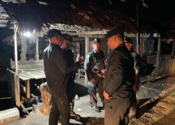 Petugas Satpol PP dan WH Aceh Besar melakukan pemeriksaan ke lokasi yang dilaporkan masyarakat di kawasan Suka Makmur Aceh Besar Sabtu 17102026 MC ACEH BESAR