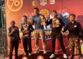 Prajurit Penerangan Kodam Iskandar Muda Pendam IM Letda Inf Jitro Siahaan meraih juara pertama nomor menembak tiga posisi jarak 33 meter dalam Kejuaraan Menembak Piala Ketua Umum Perbakin Aceh 2026 di Lapangan Tembak Mako Brimob Aramiyah Kecamatan Birem Bayeun Kabupaten Aceh Timur pada Minggu 18102026 FOTO istimewa