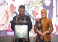 Brigjen TNI Mahesa Fitriadi SAP MM menyampaikan kata sambutan pada acara lepas sambut Panglima Kodam Iskandar Muda di Makodam Iskandar Muda Banda Aceh Senin 19102026 FOTO Ist