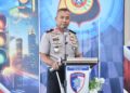 Wakapolda Aceh Brigjen Pol Latif Usman membuka Latihan Praoperasi Latpraops Operasi Patuh Seulawah 2026 di Aula Pesat Gatra Ditlantas Polda Aceh Kamis 22102026