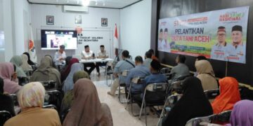Dewan Pengurus Wilayah Partai Keadilan Sejahtera DPW PKS Aceh mengikuti pelantikan 10000 Duta Tani Daerah yang diselenggarakan Dewan Pengurus Pusat DPP PKS pada Minggu 25102026 FOTO Ist