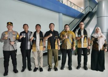 Wali Kota Sabang Zulkifli H Adam bersama Wakil Wali Kota Suradji Junus menerima kunjungan kerja pejabat tinggi Badan Narkotika Nasional BNN RI pada Kamis 29 Oktober 2026FOTO Ist