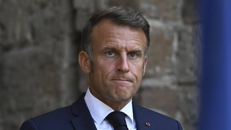 Presiden Prancis Emmanuel Macron FOTO AP KETIKKABARcom Presiden Prancis Emmanuel Macron FOTO AP