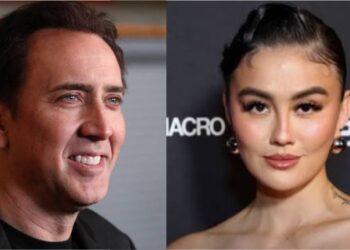 Aktor Hollywood Nicolas Cage kiri dan Agnez Mo Ⓒ Hak cipta foto di atas dikembalikan sesungguhnya kepada pemilik foto