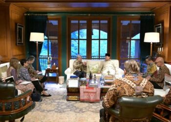 Presiden Prabowo Subianto menerima kunjungan Sekretaris Jenderal Perserikatan Bangsa Bangsa PBB Antonio Guterres di kediamannya di Hambalang Jawa Barat Minggu 18102026 FOTO Istimewa